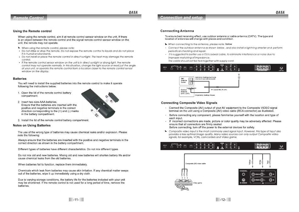 SONIQ QSP500TV4 User Manual | Page 7 / 22