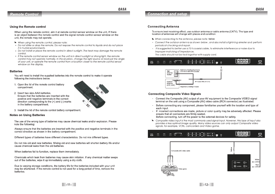 SONIQ QSP550T User Manual | Page 7 / 22