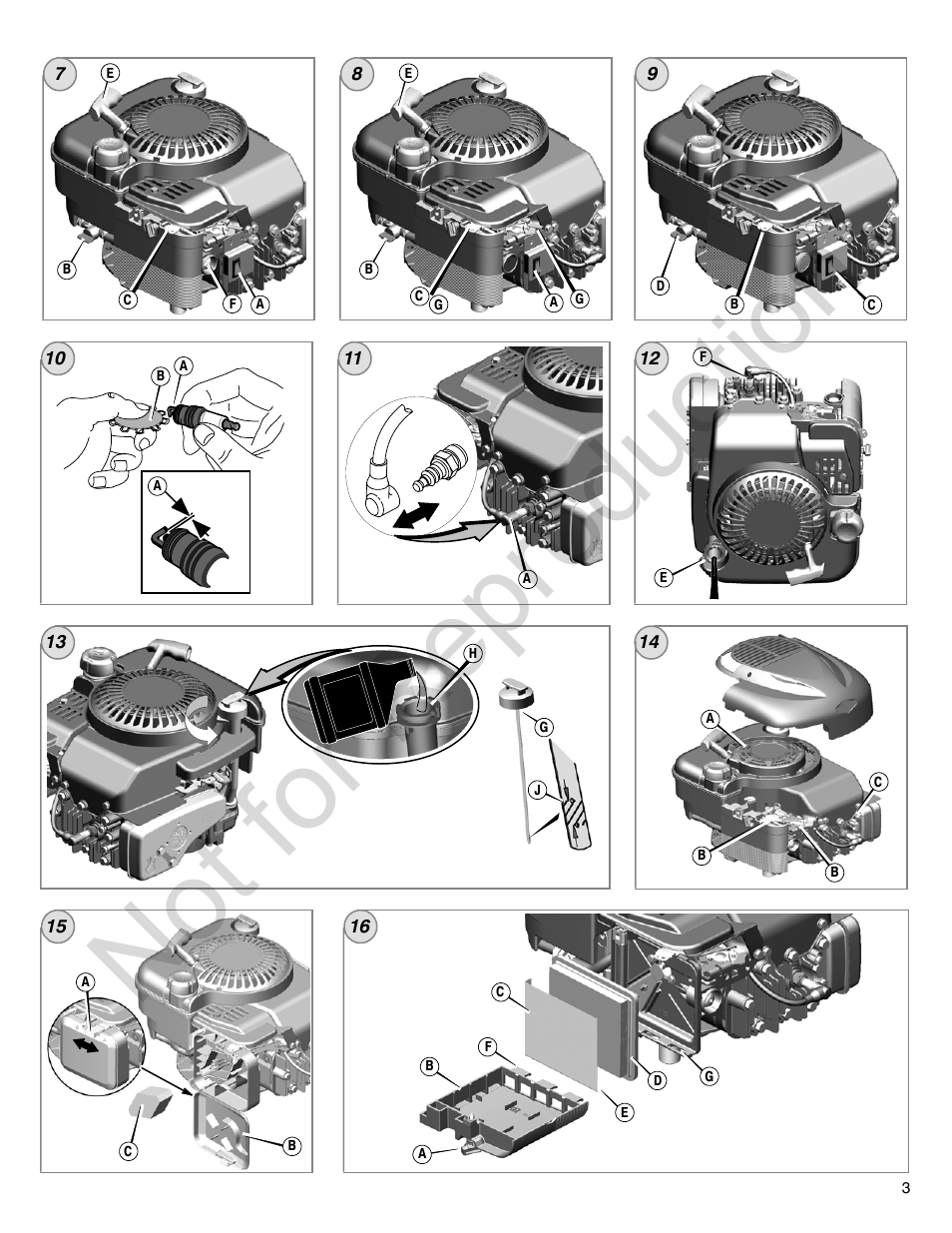 Not for reproduction | Briggs & Stratton QUANTUM 120000 User Manual | Page 3 / 28