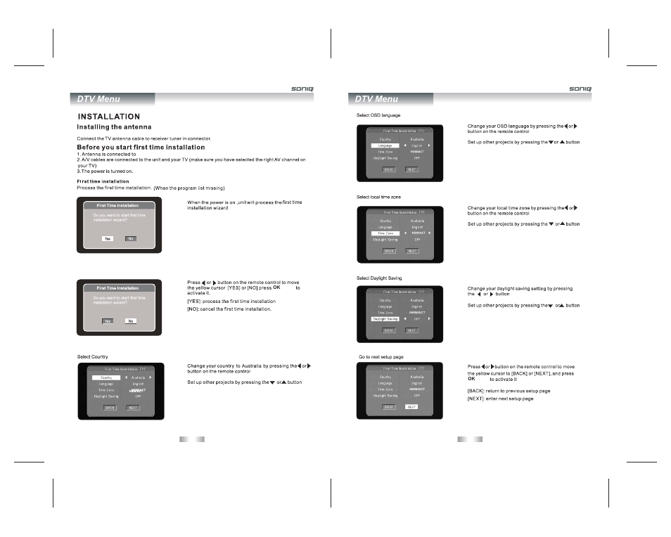 SONIQ QV195LT User Manual | Page 16 / 24