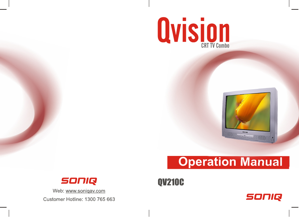 SONIQ QV210C User Manual | 22 pages