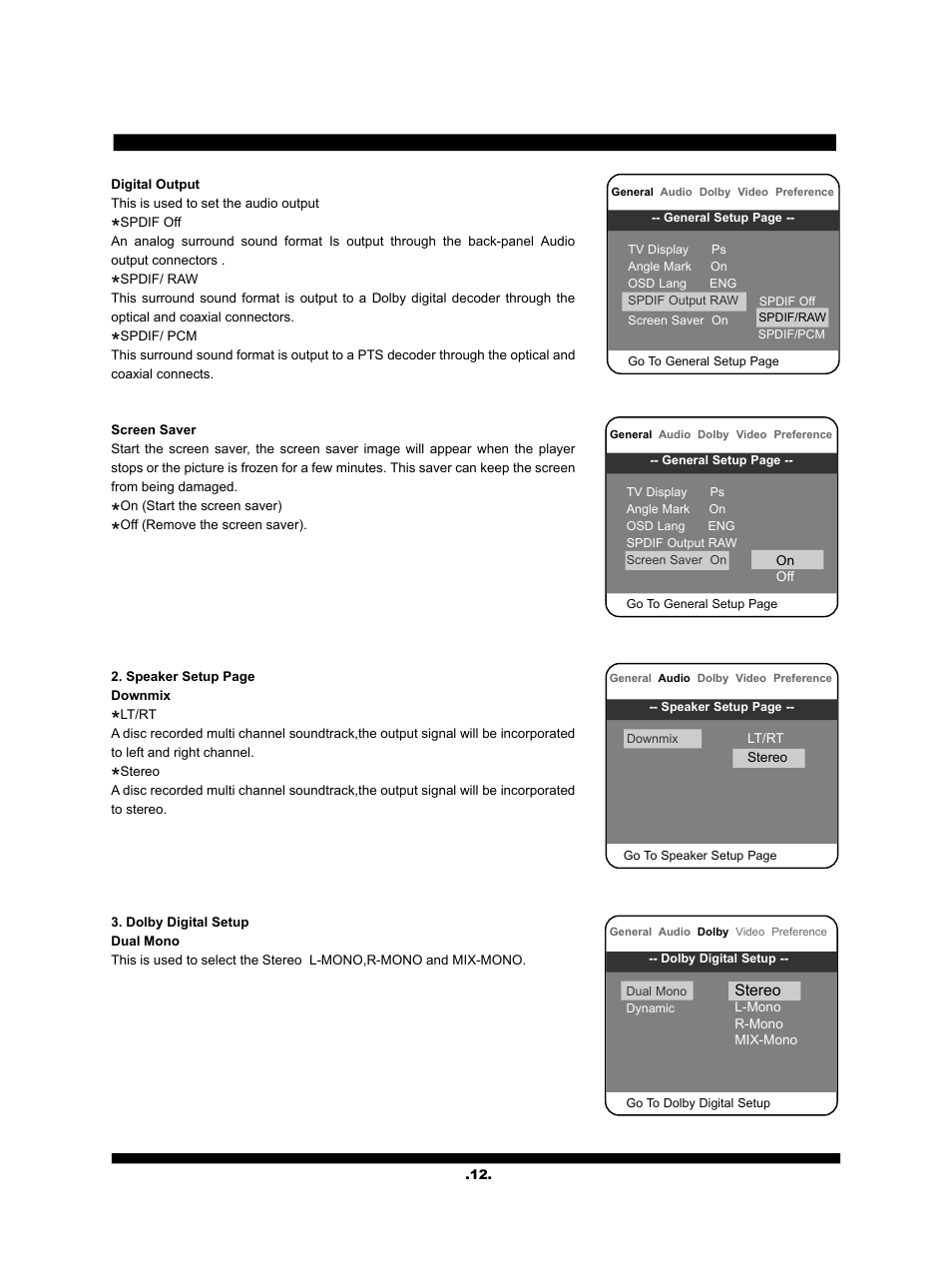 SONIQ QV210C User Manual | Page 13 / 22