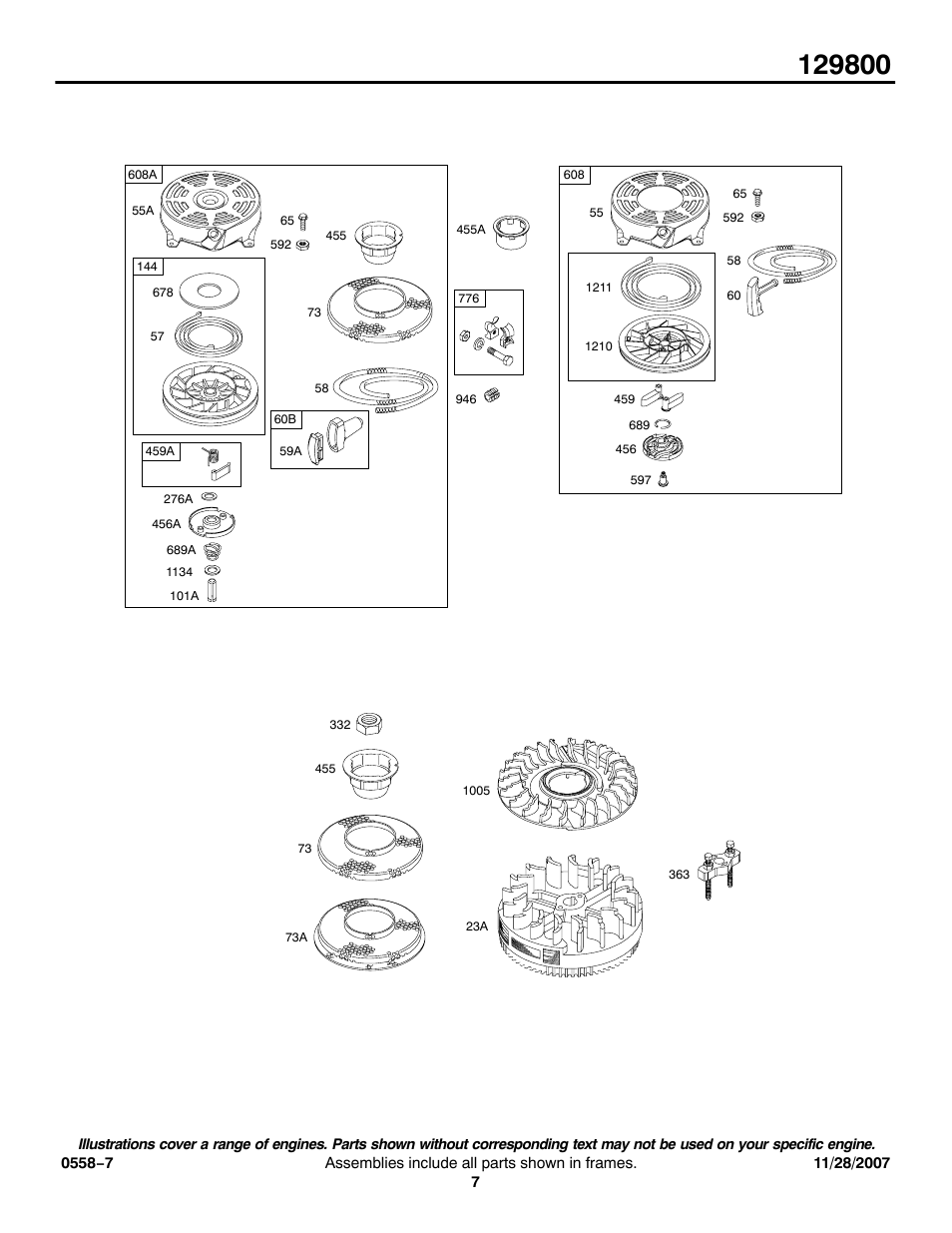 Briggs & Stratton 129800 User Manual | Page 7 / 16