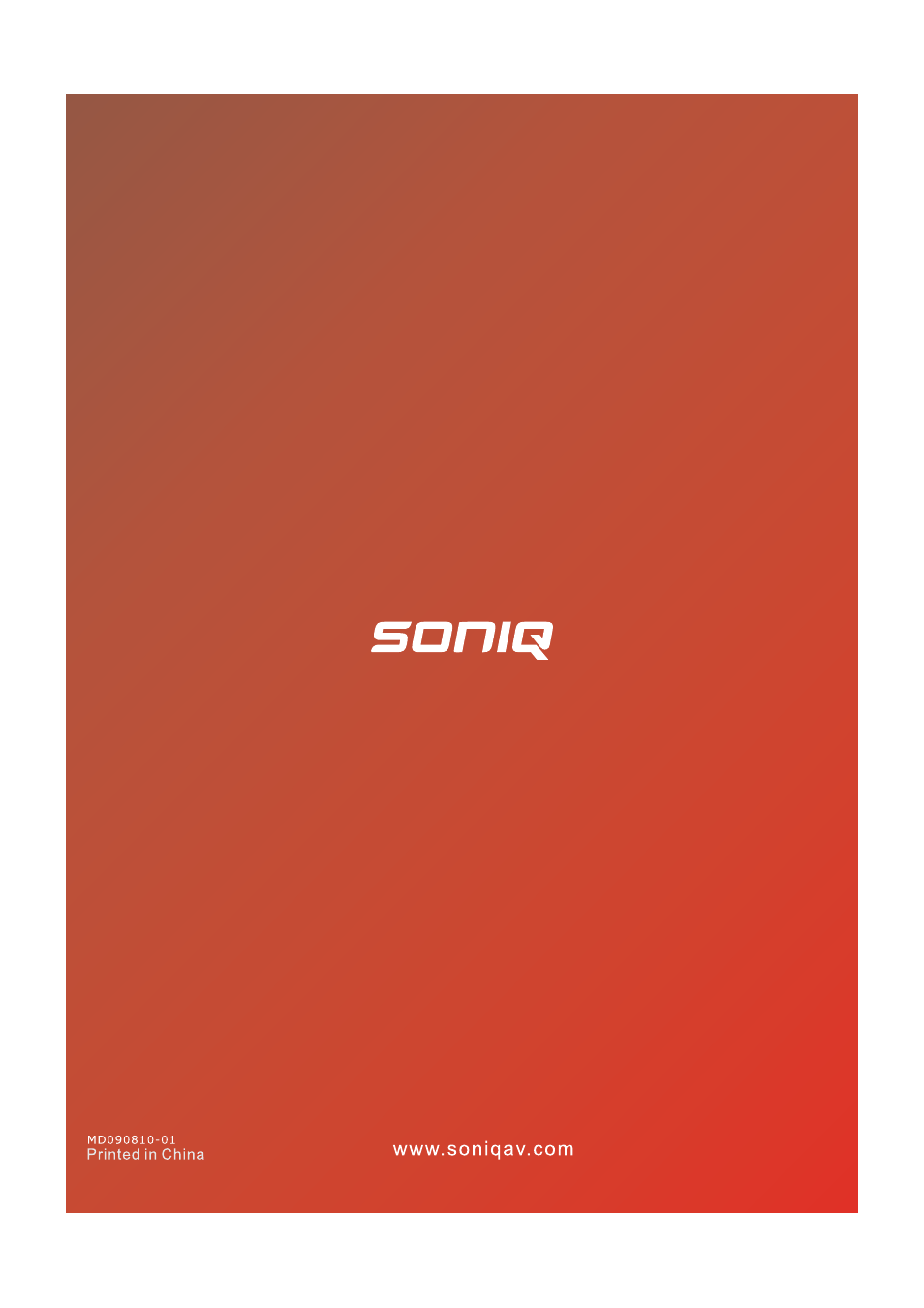 SONIQ QV263L User Manual | Page 32 / 32