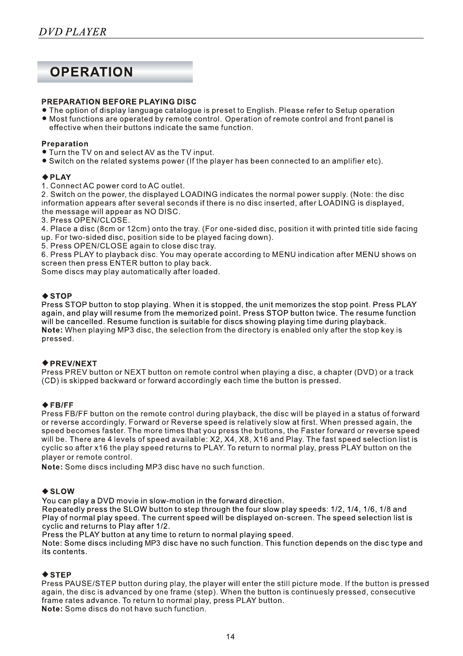 SONIQ SONIQ901-2 User Manual | Page 14 / 29