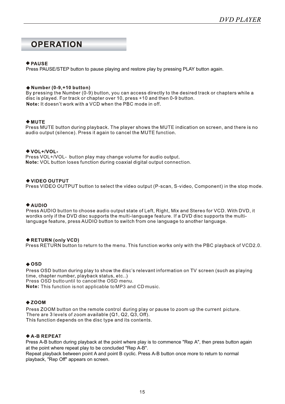 SONIQ SONIQ901-2 User Manual | Page 15 / 29