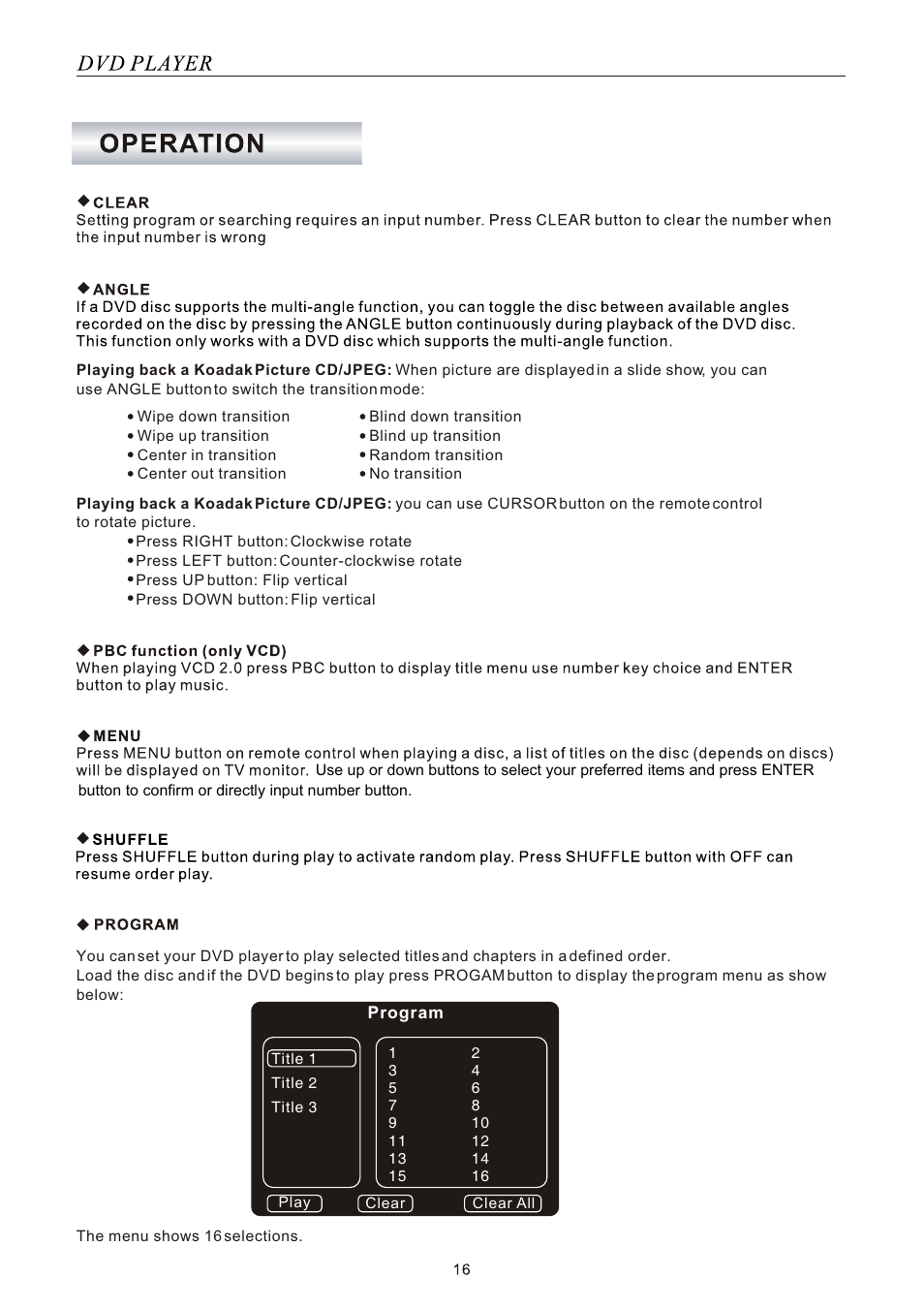 SONIQ SONIQ901-2 User Manual | Page 16 / 29