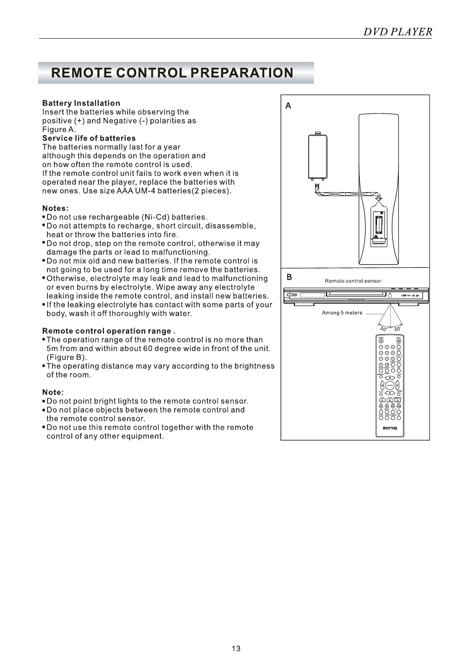 SONIQ SONIQ901 User Manual | Page 13 / 50
