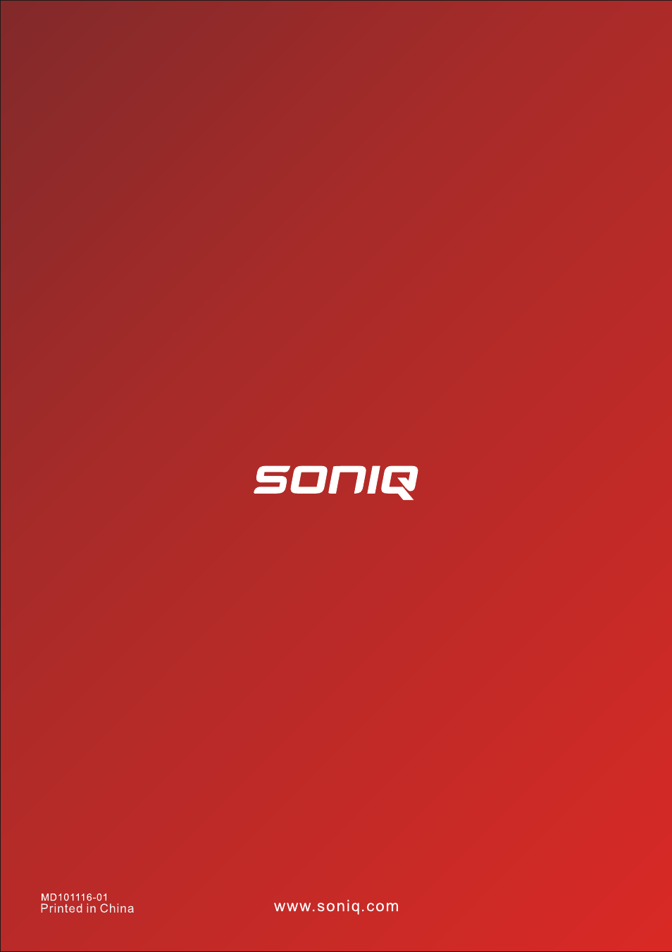 页面 16 | SONIQ T200 User Manual | Page 12 / 12