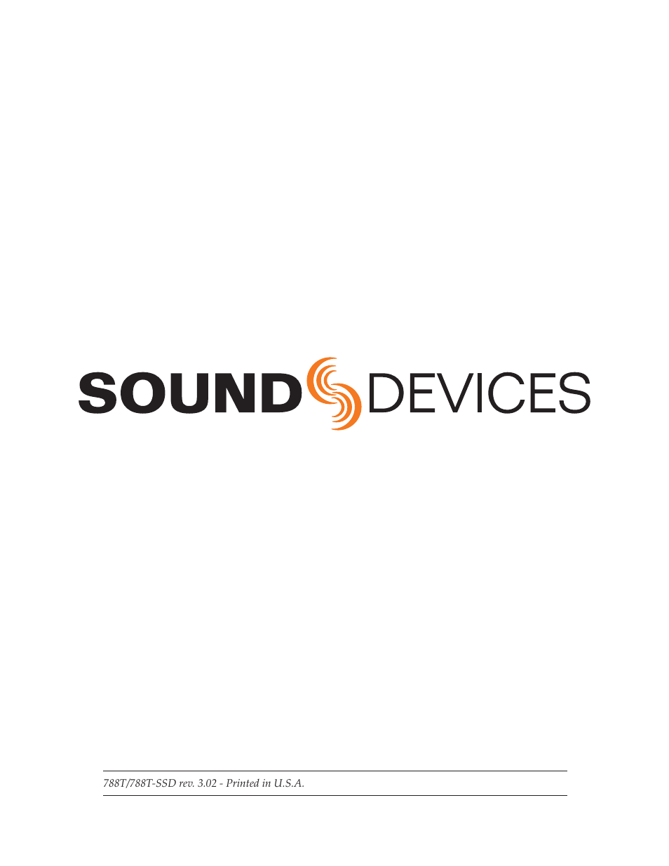 Sound Devices 788T User Manual | Page 180 / 180