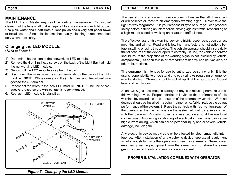 SoundOff Signal TrafficMaster User Manual | Page 4 / 6