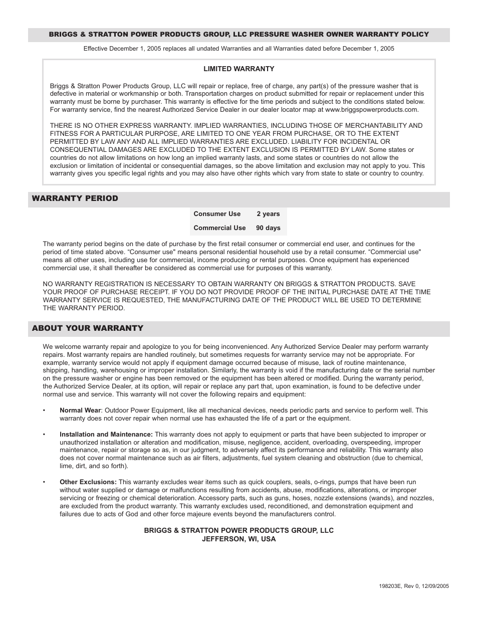 Briggs & Stratton 20250 User Manual | Page 21 / 40