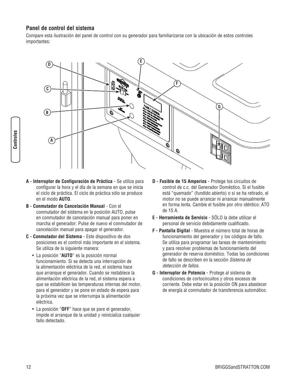 Briggs & Stratton Home Generator User Manual | Page 34 / 64