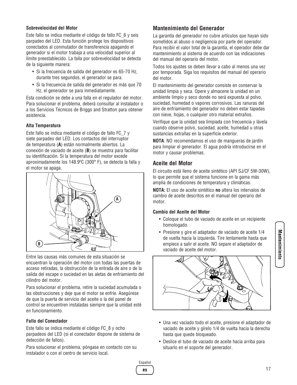 Briggs & Stratton Home Generator User Manual | Page 39 / 64