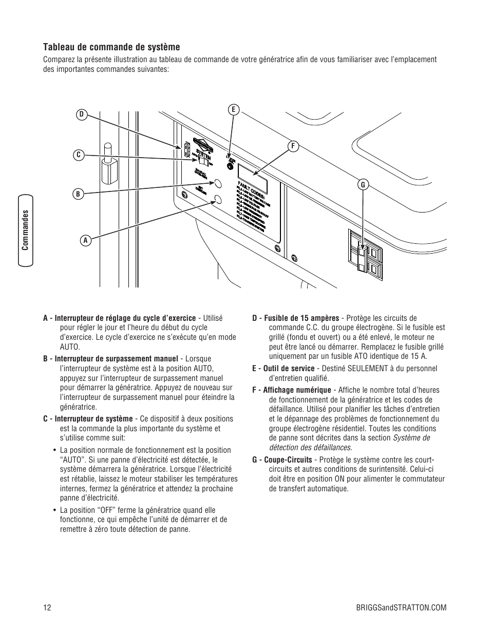 Briggs & Stratton Home Generator User Manual | Page 56 / 64