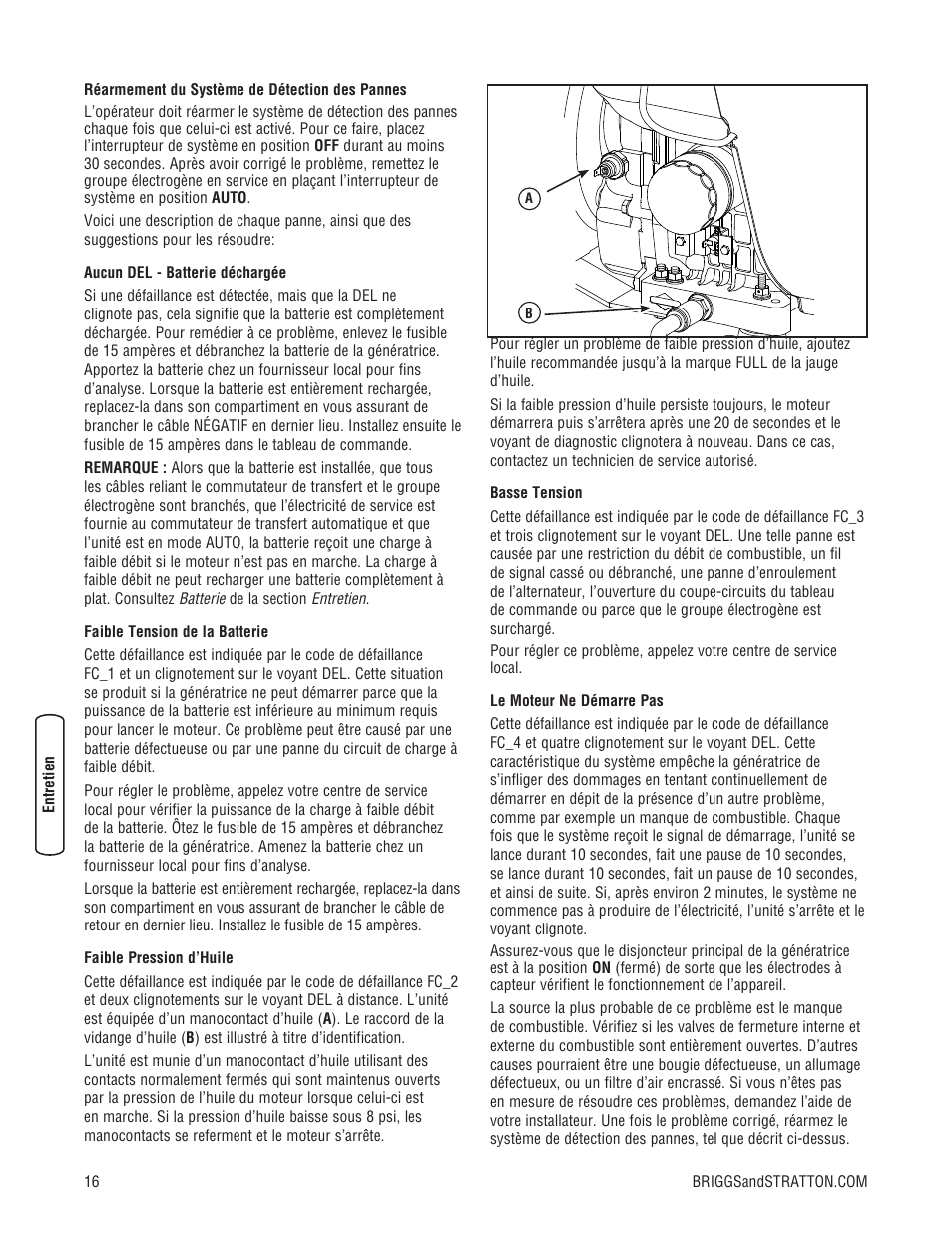 Briggs & Stratton Home Generator User Manual | Page 60 / 64