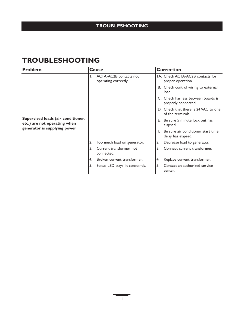 Troubleshooting | Briggs & Stratton 071013 User Manual | Page 11 / 40