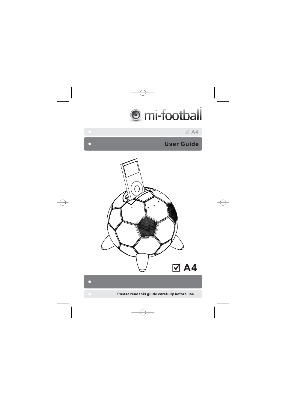 Speakal mifootball User Manual | 8 pages