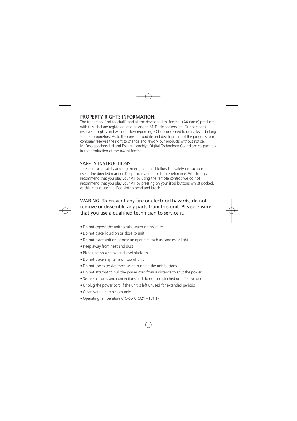 Speakal mifootball User Manual | Page 2 / 8