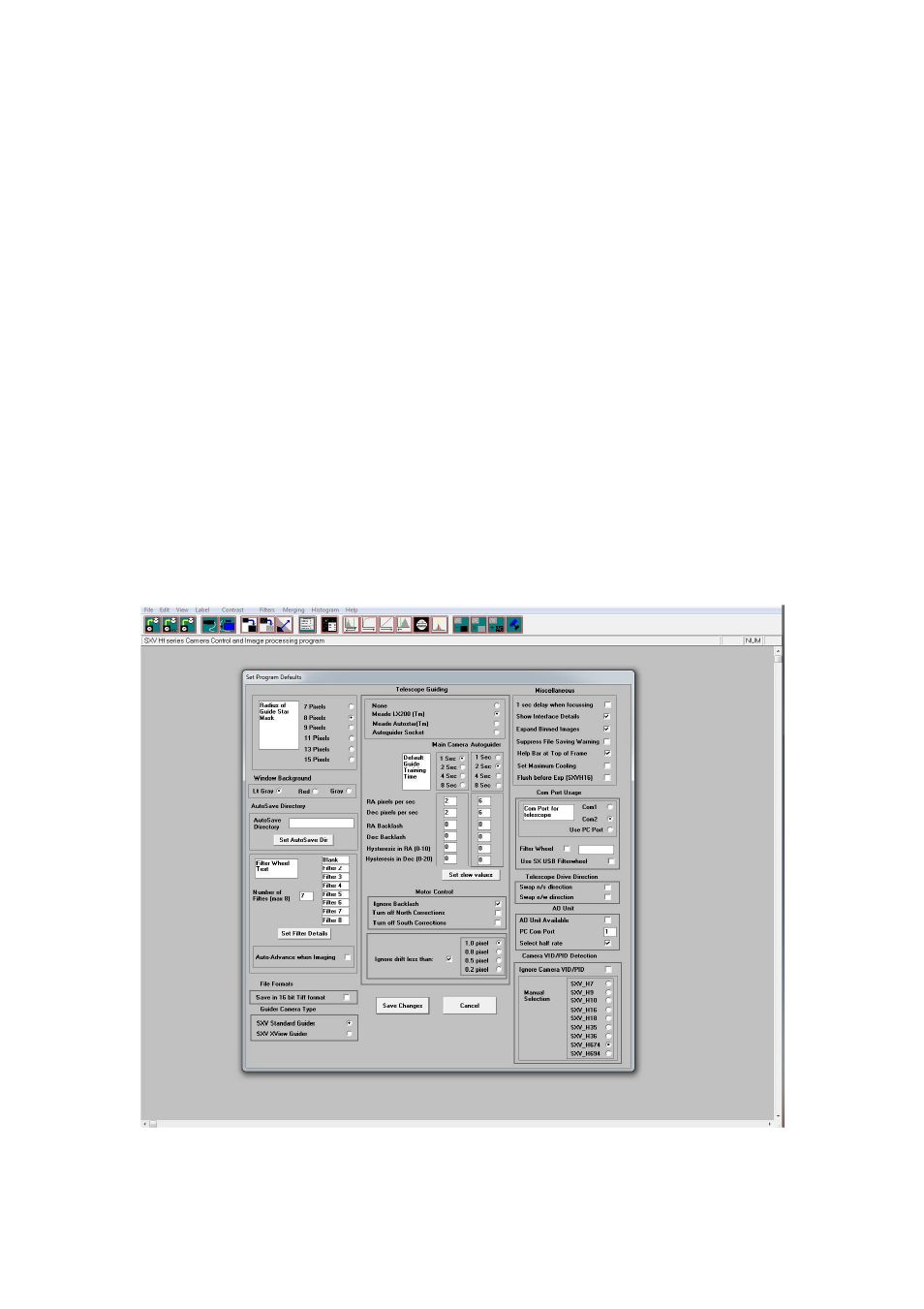 Starlight Xpress SXVR-H674 User Manual | Page 4 / 28