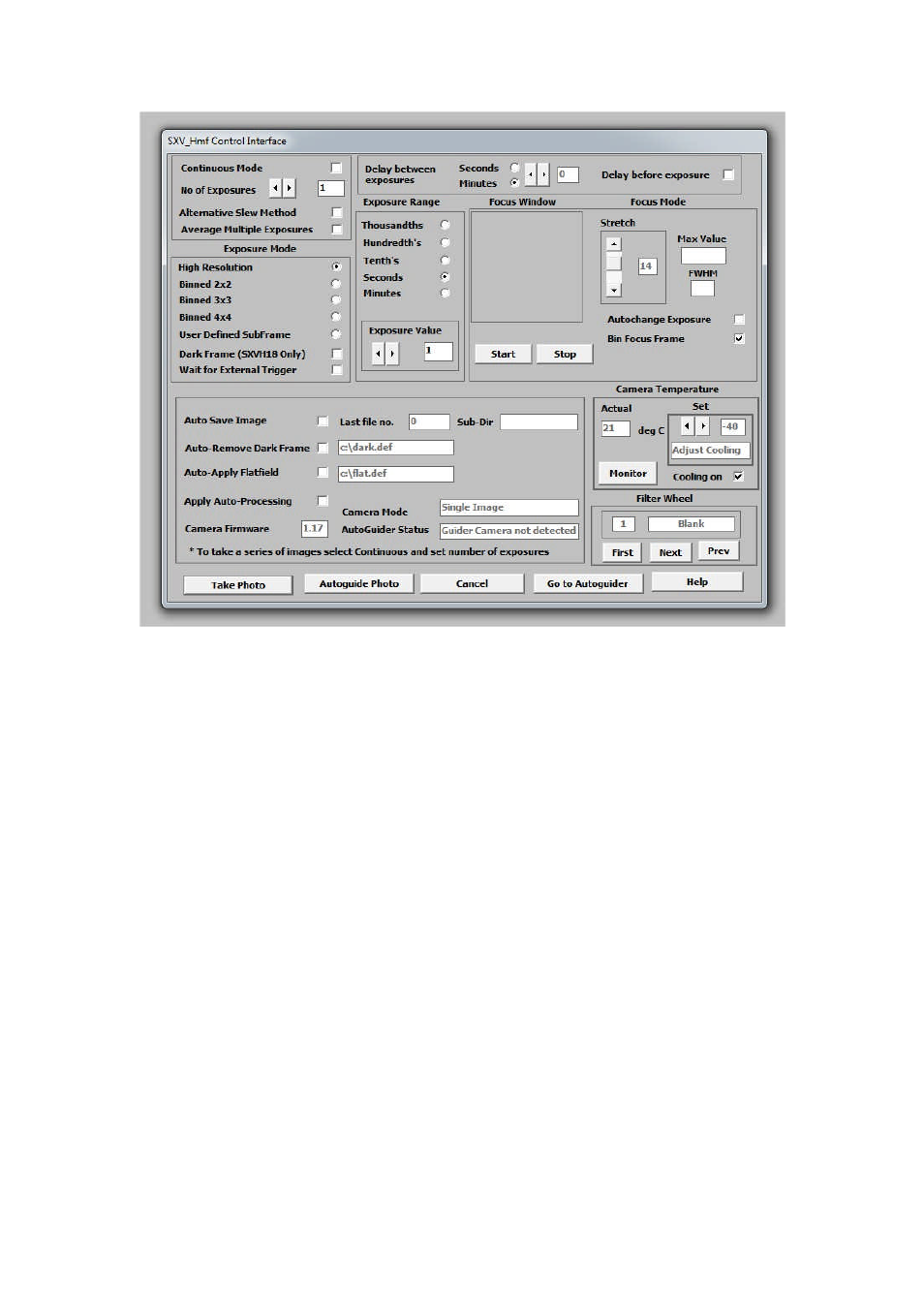 Starlight Xpress SXVR-H674C User Manual | Page 6 / 32