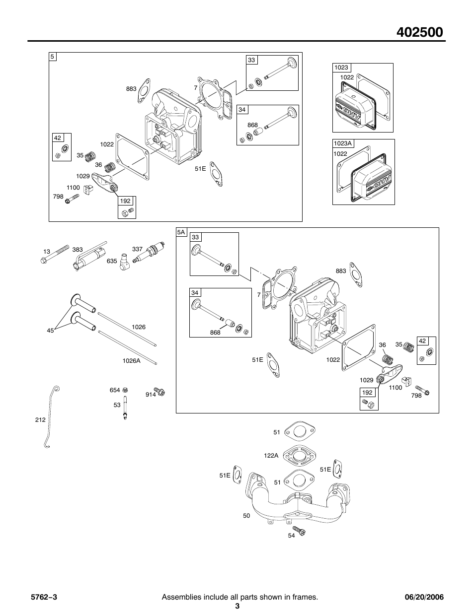 Briggs & Stratton 402500 User Manual | Page 3 / 10