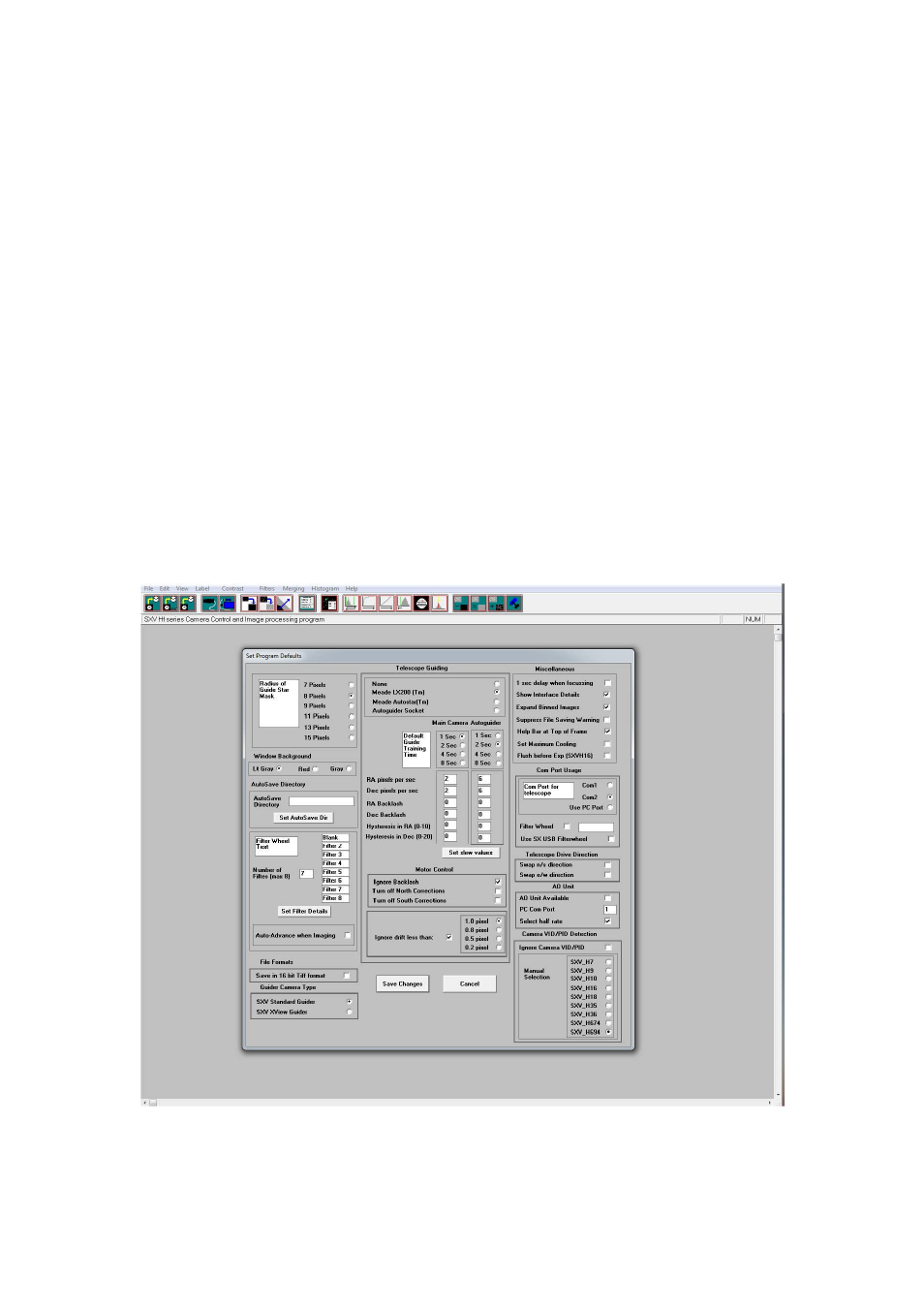 Starlight Xpress SXVR-H694C User Manual | Page 4 / 31