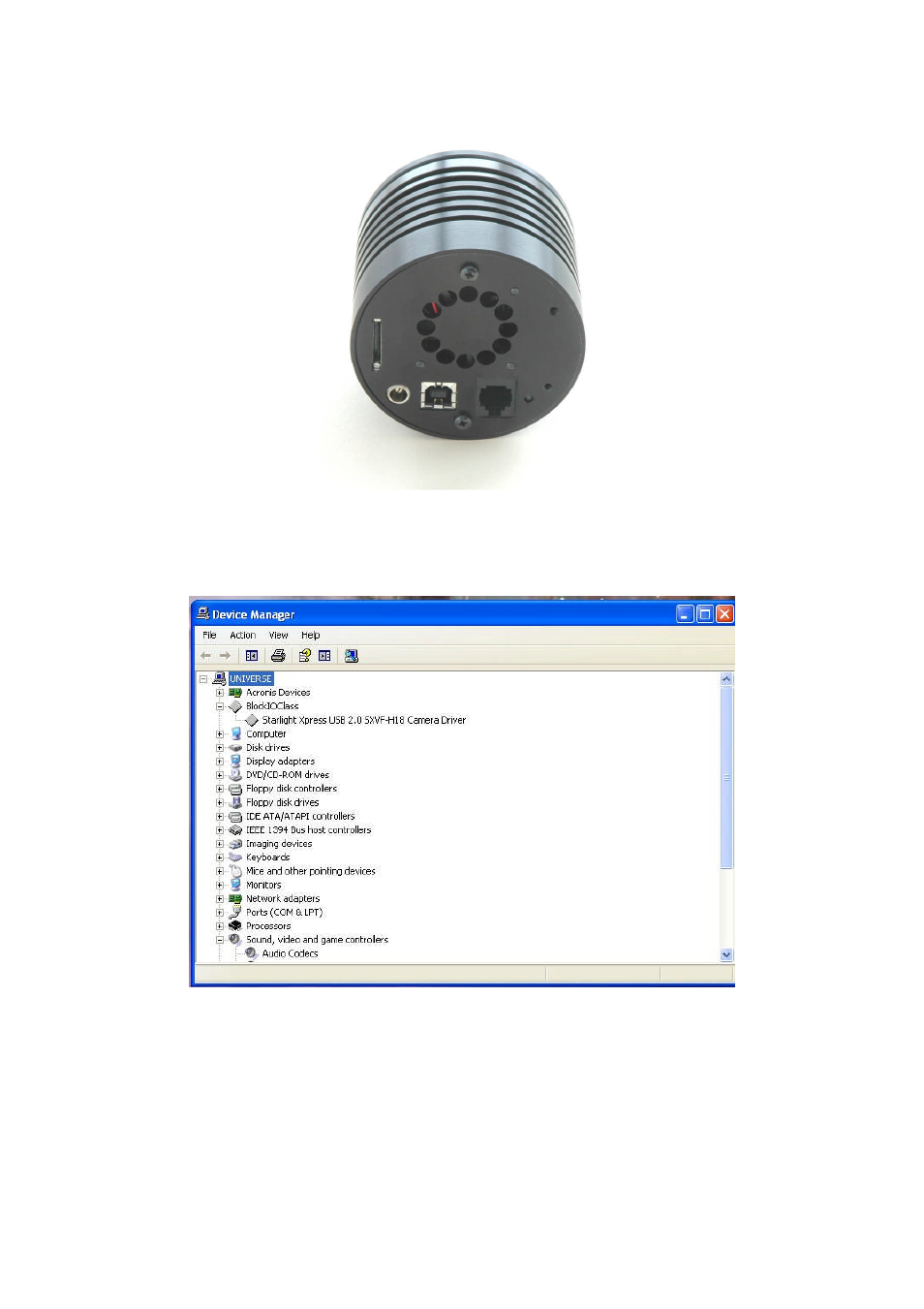 Starlight Xpress SXVR-H18 User Manual | Page 3 / 25