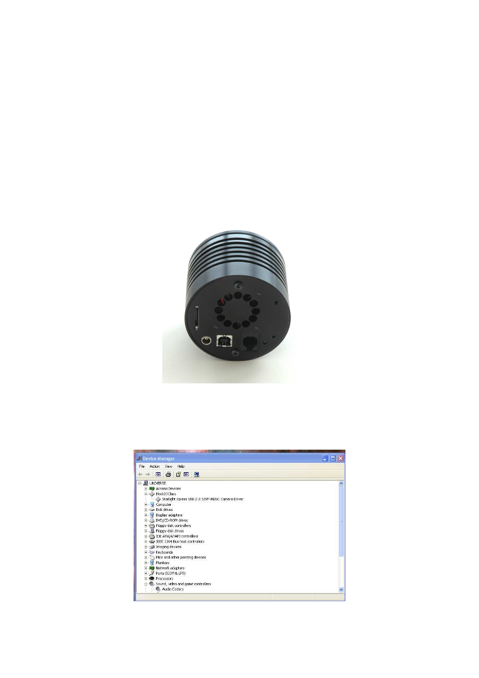 Starlight Xpress SXVR-M26C User Manual | Page 3 / 30