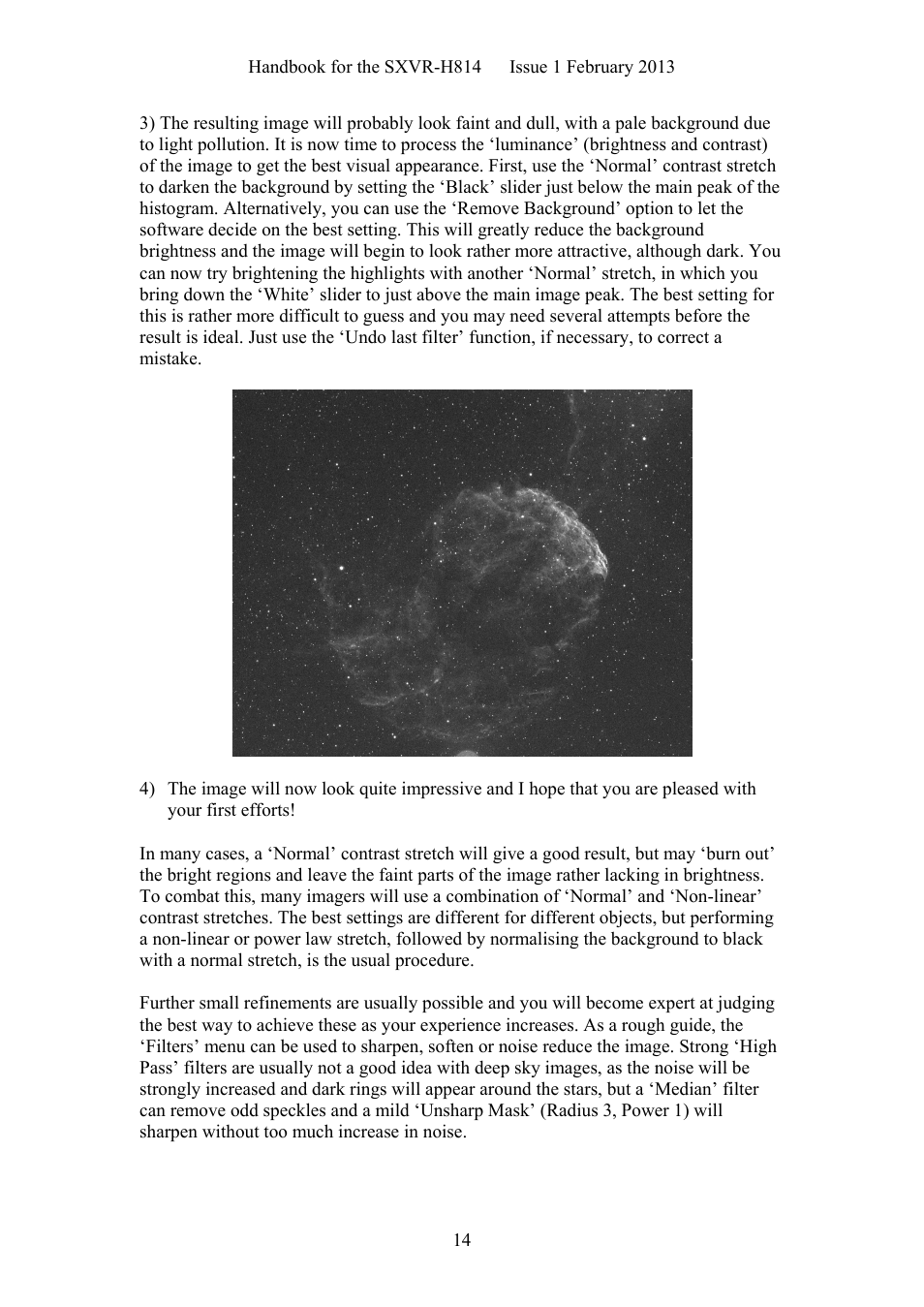 Starlight Xpress SXVR-H814 User Manual | Page 14 / 28