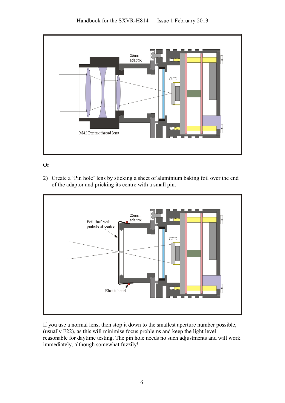 Starlight Xpress SXVR-H814 User Manual | Page 6 / 28