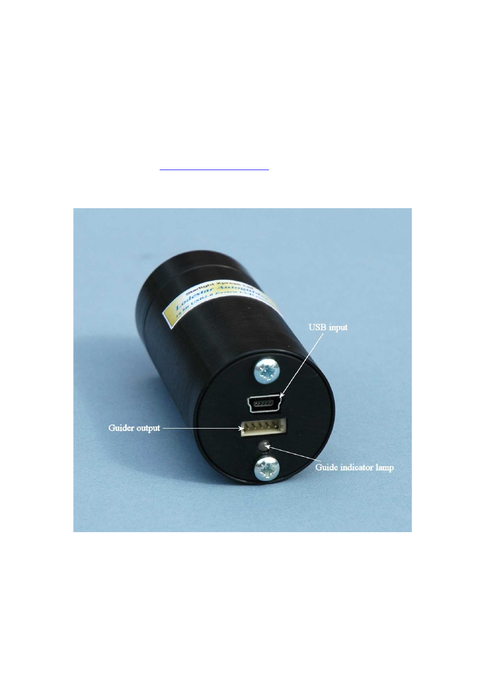 Starlight Xpress Lodestar guider User Manual | Page 2 / 7