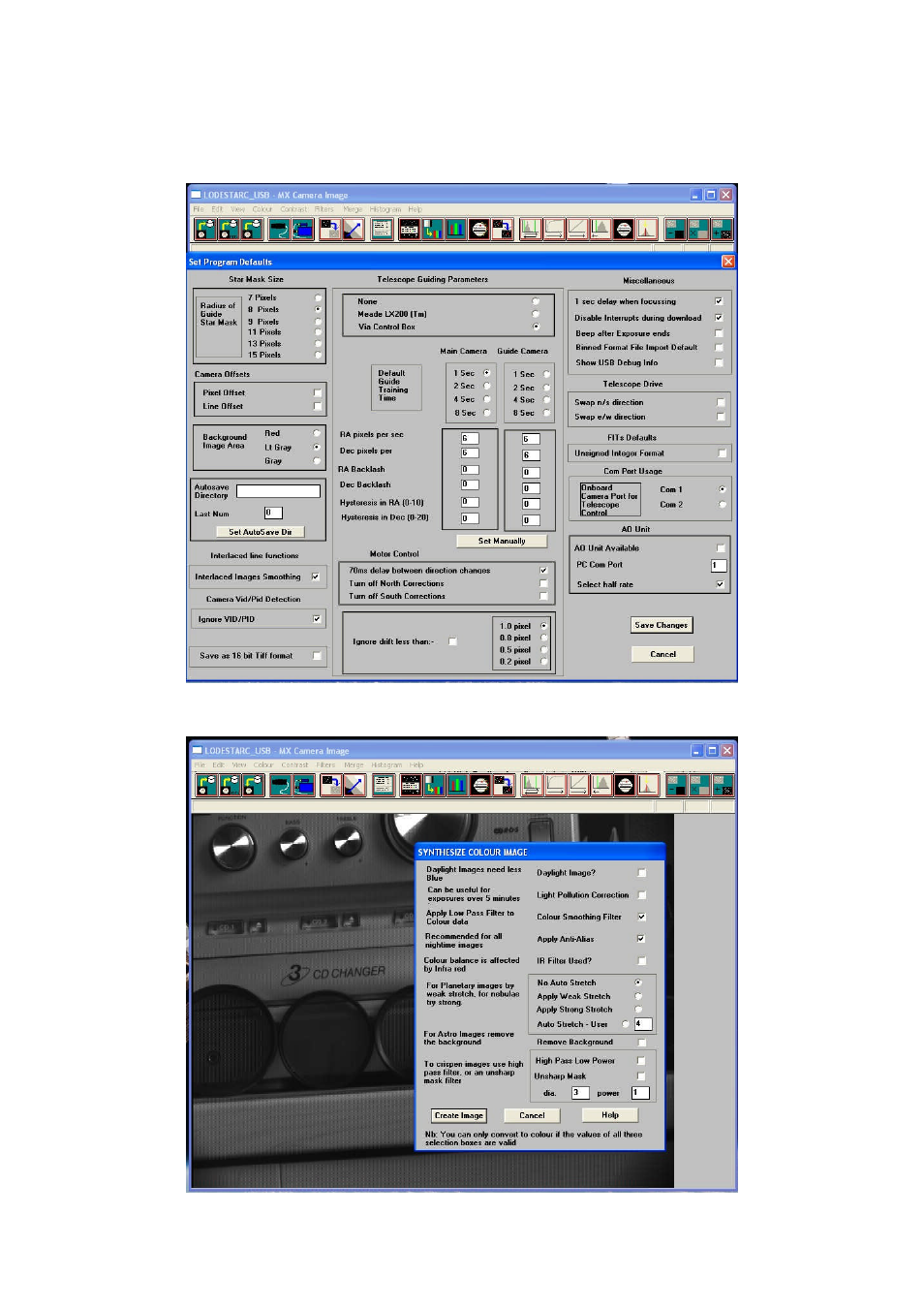 Starlight Xpress Lodestar-C imager/guider User Manual | Page 4 / 11