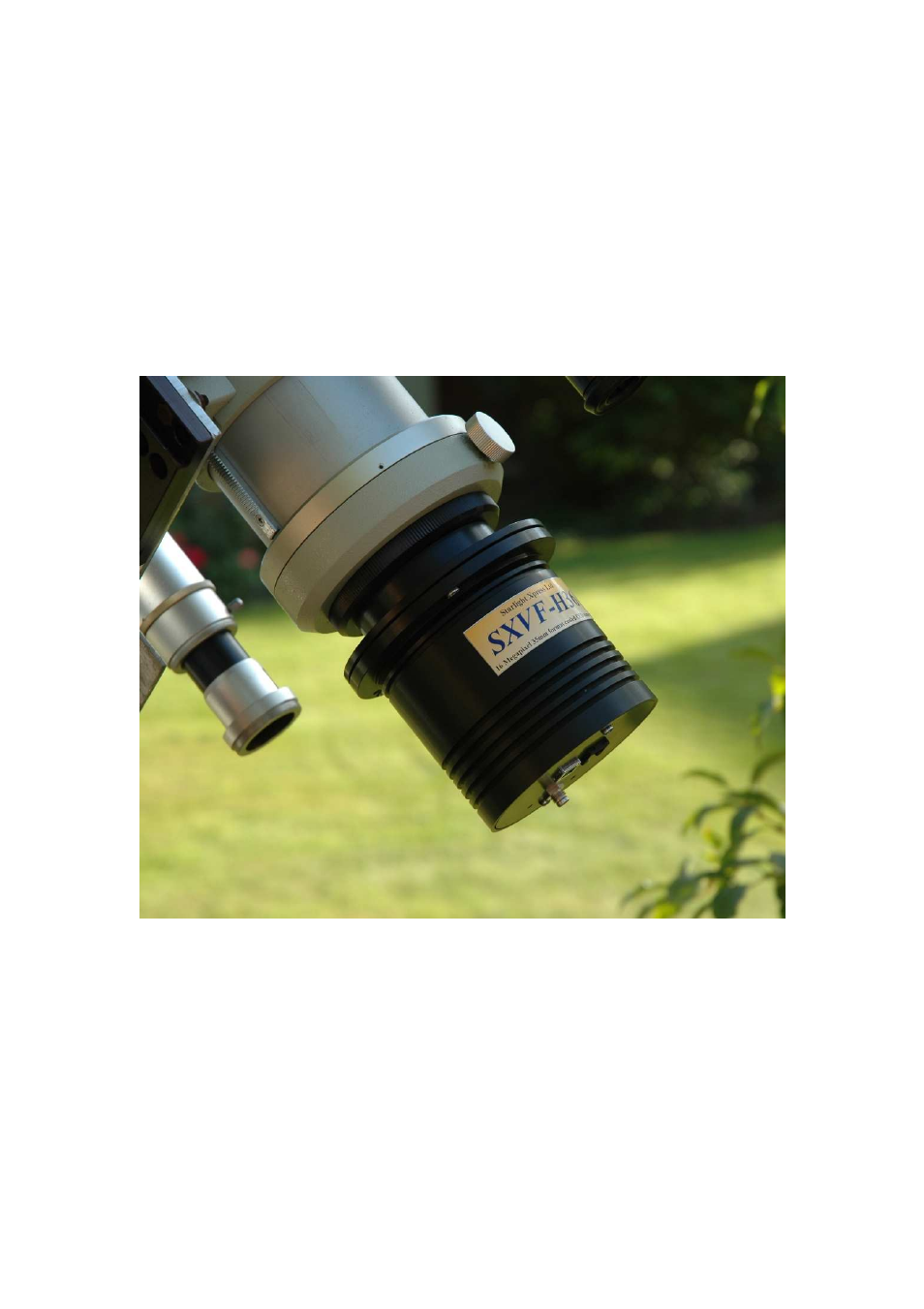 Astronomical imaging with the sxvf-h35 | Starlight Xpress SXVF-H35 User Manual | Page 8 / 26