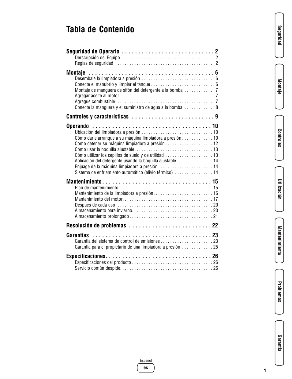 Briggs & Stratton BRUTE 2500 PSI User Manual | Page 31 / 56