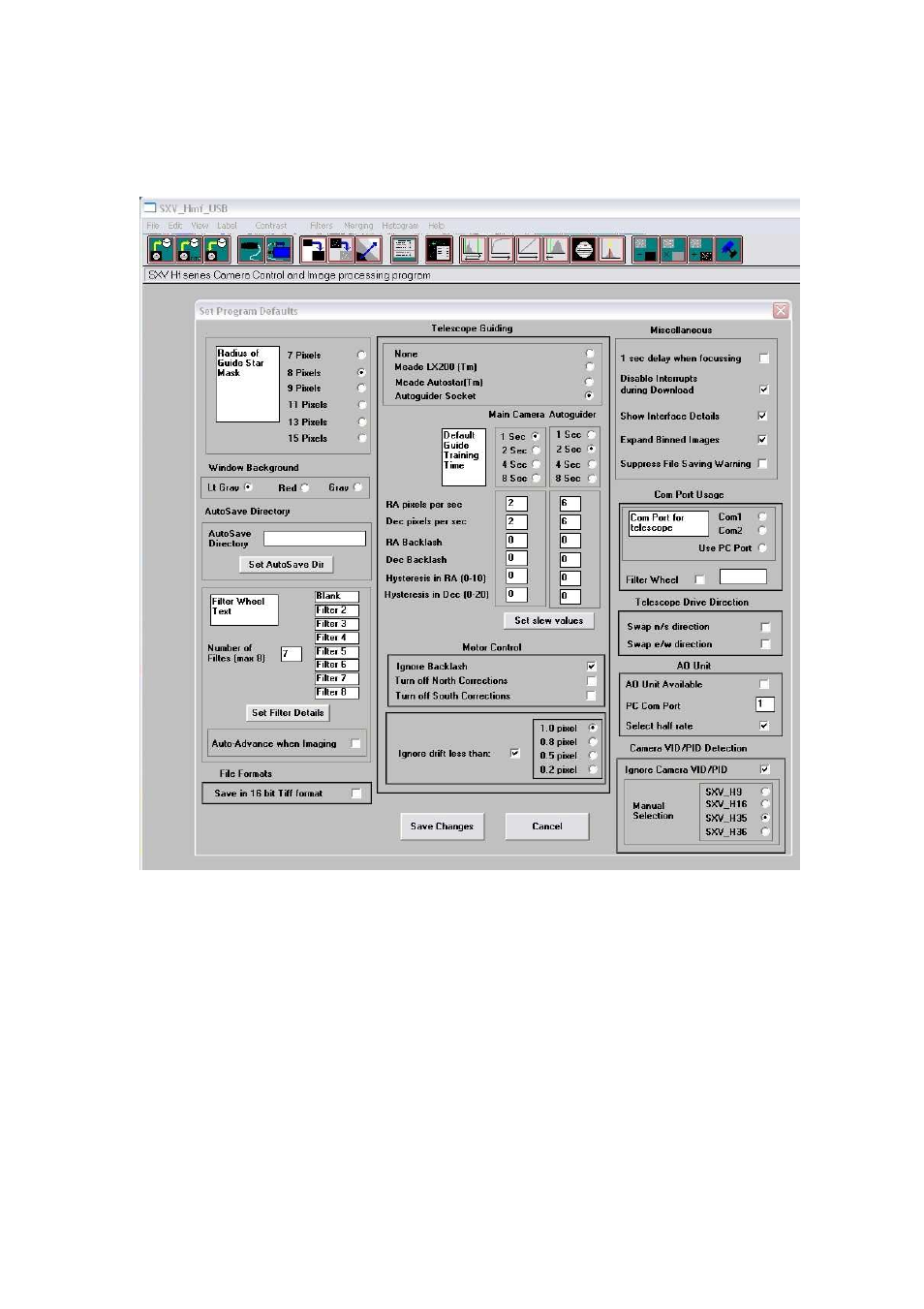 Starlight Xpress SXVF-H36 User Manual | Page 4 / 26