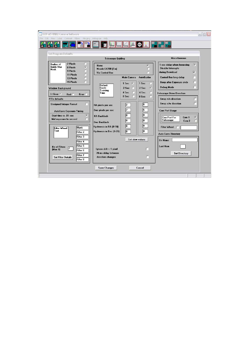 Starlight Xpress SXV-M5 User Manual | Page 4 / 30