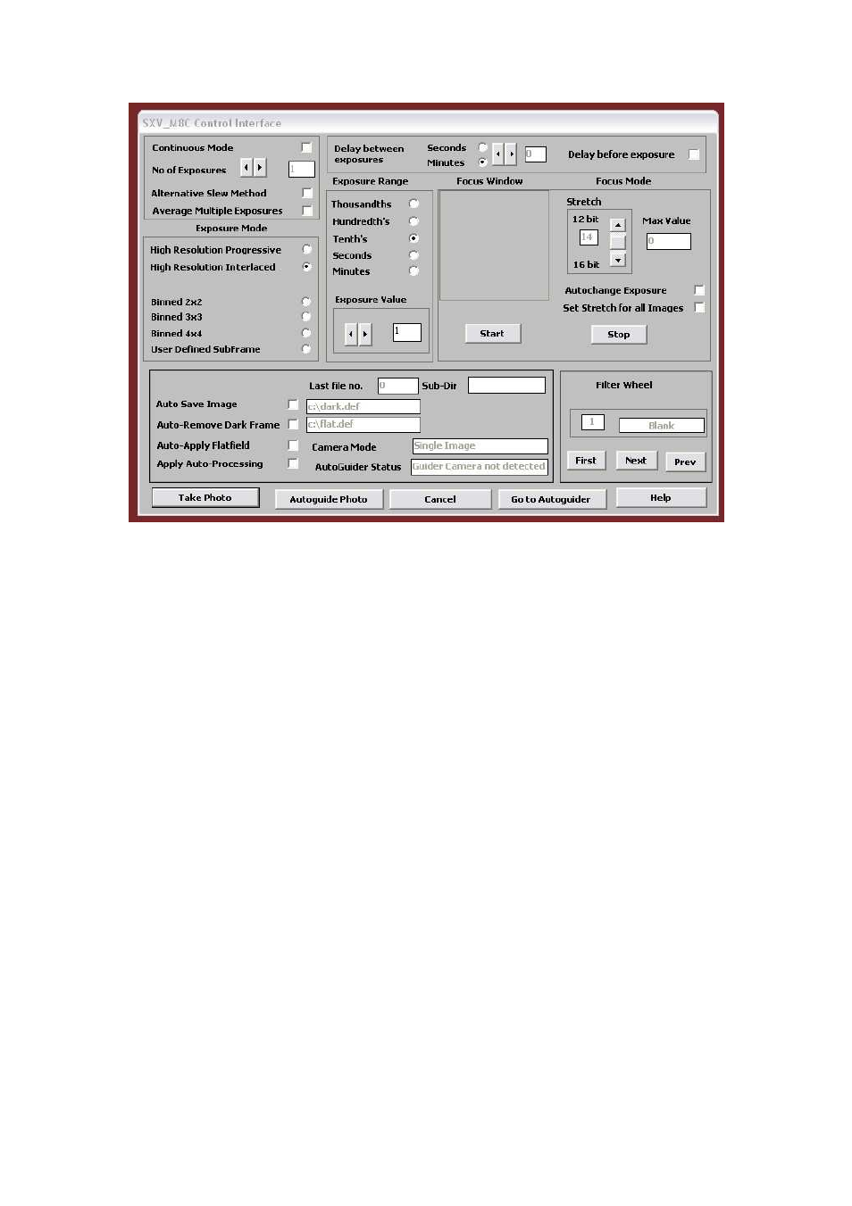 Starlight Xpress SXV-M8C User Manual | Page 7 / 32
