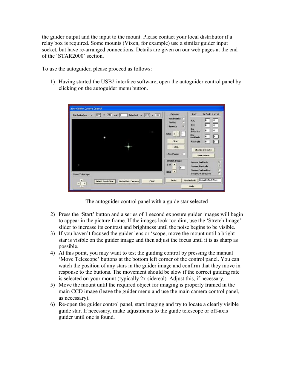 Starlight Xpress SXV USB2.0 Interface User Manual | Page 3 / 5