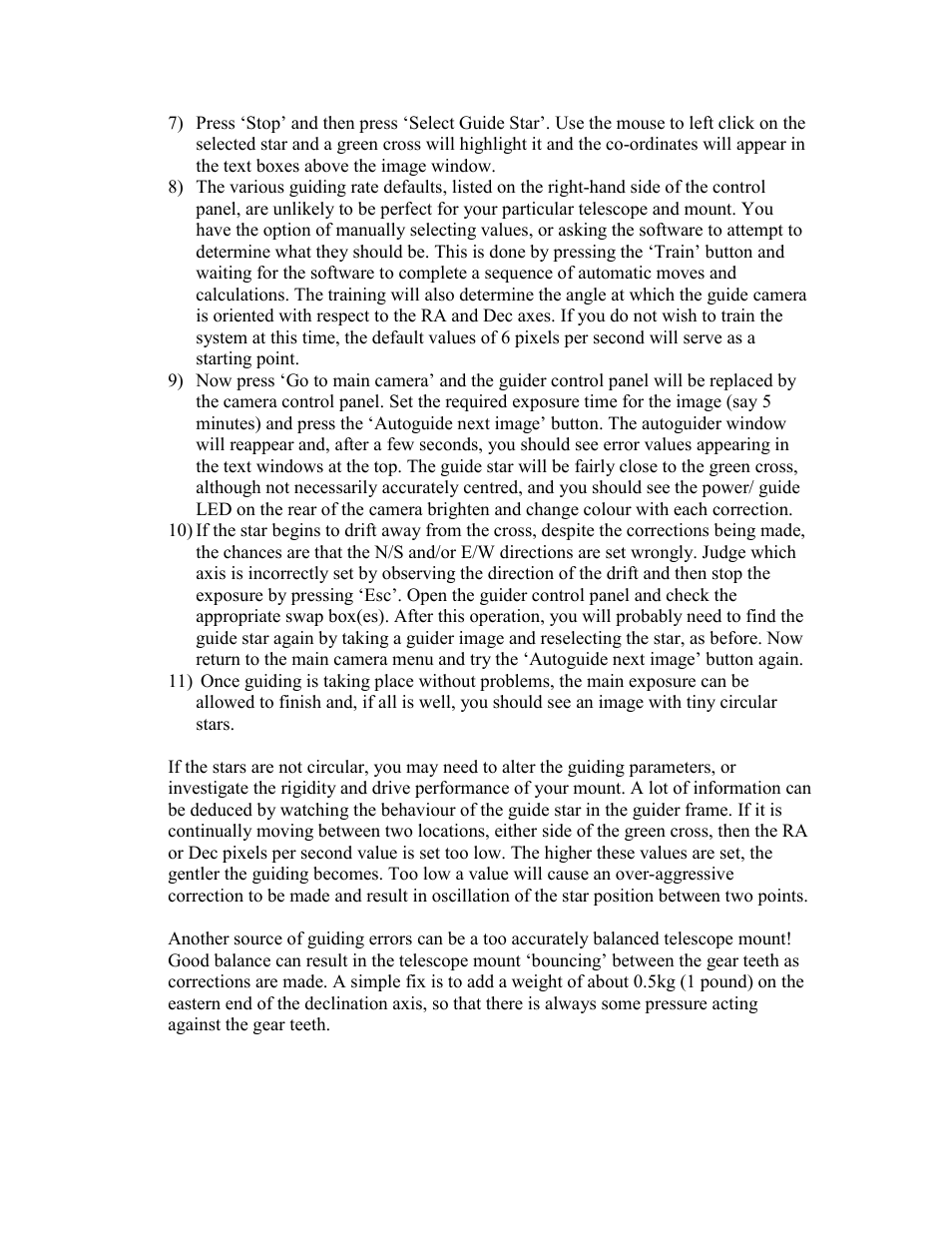 Starlight Xpress SXV USB2.0 Interface User Manual | Page 4 / 5