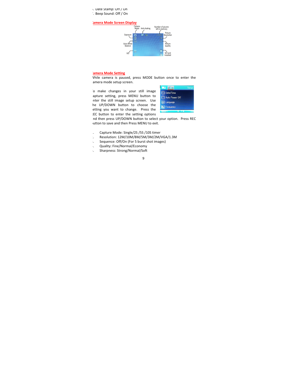 Stealth Cam STC-DASHCAM Dash Cam User Manual | Page 9 / 13