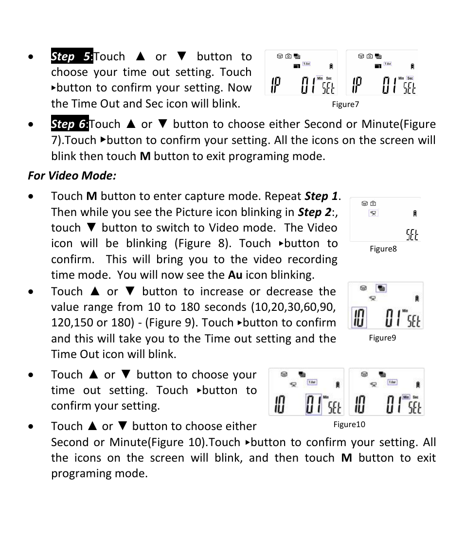 Figure8 figure7, Figure9 figure10 | Stealth Cam STC-Z3IRTL Core User Manual | Page 18 / 38