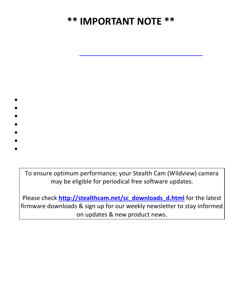 Stealth Cam STC-Z3IRTL Core User Manual | Page 3 / 38