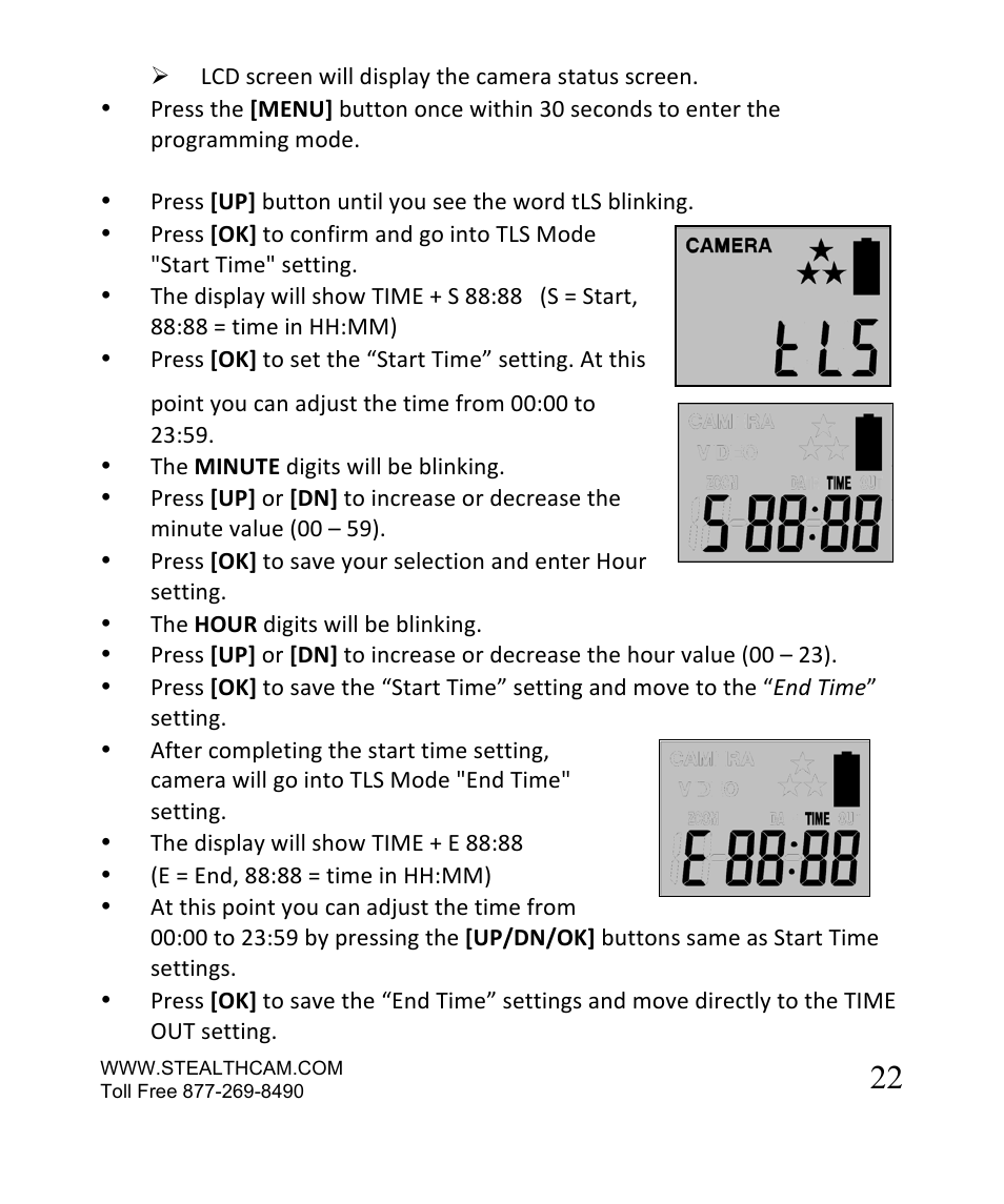 Stealth Cam STC-SN854NG Sniper Shadow User Manual | Page 22 / 40