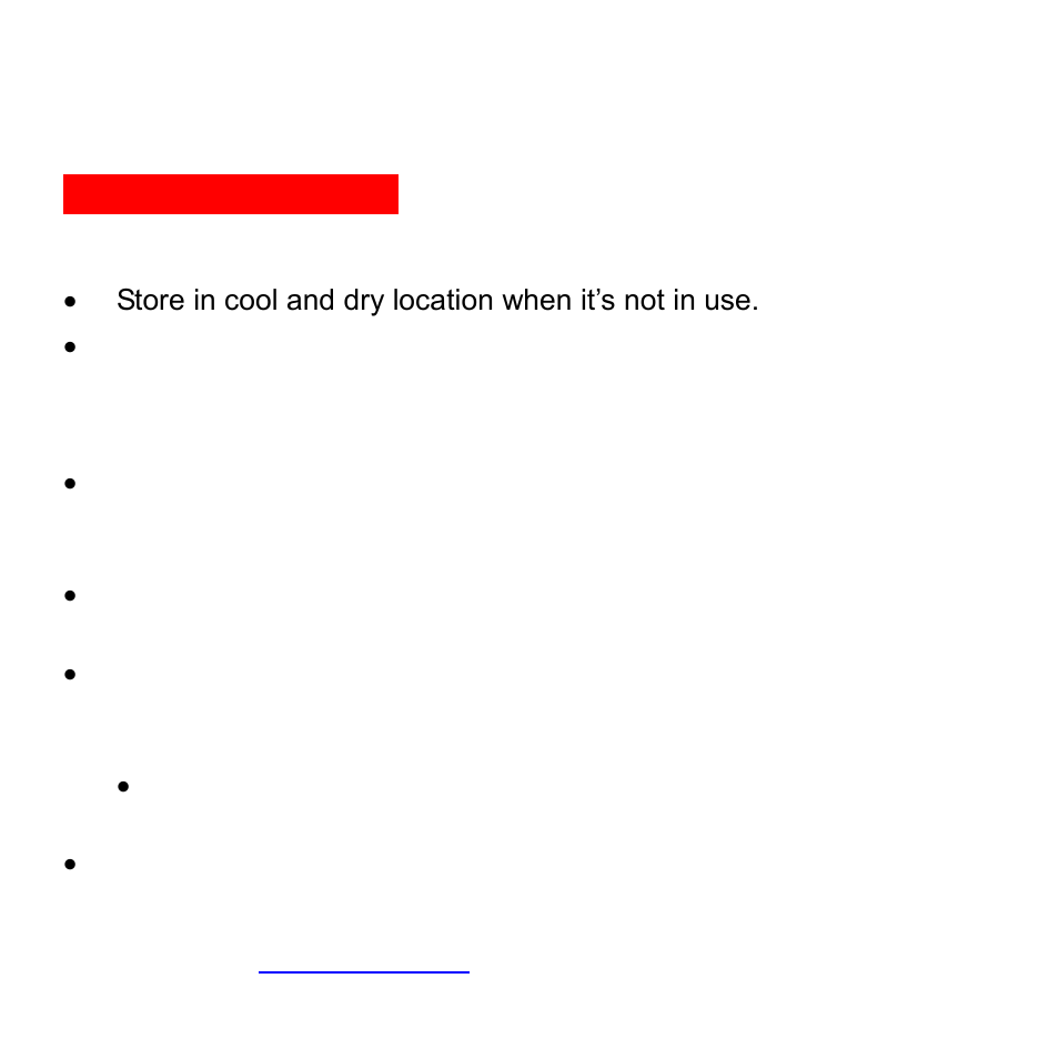 42 general information storing conditions, Special care instructions | Stealth Cam STC-I890 Rogue User Manual | Page 42 / 45