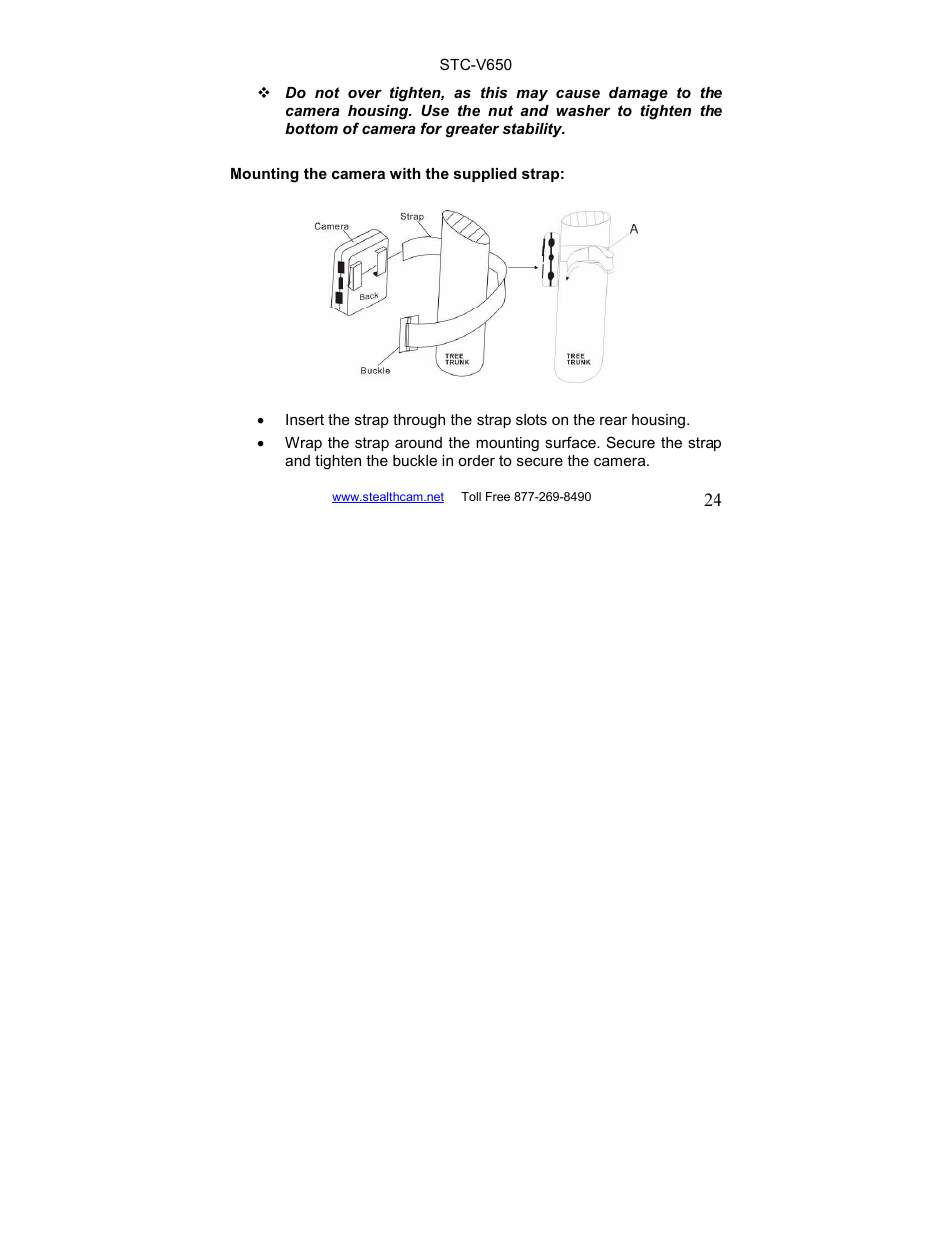 Stealth Cam STC-V650MTR Sniper User Manual | Page 24 / 40