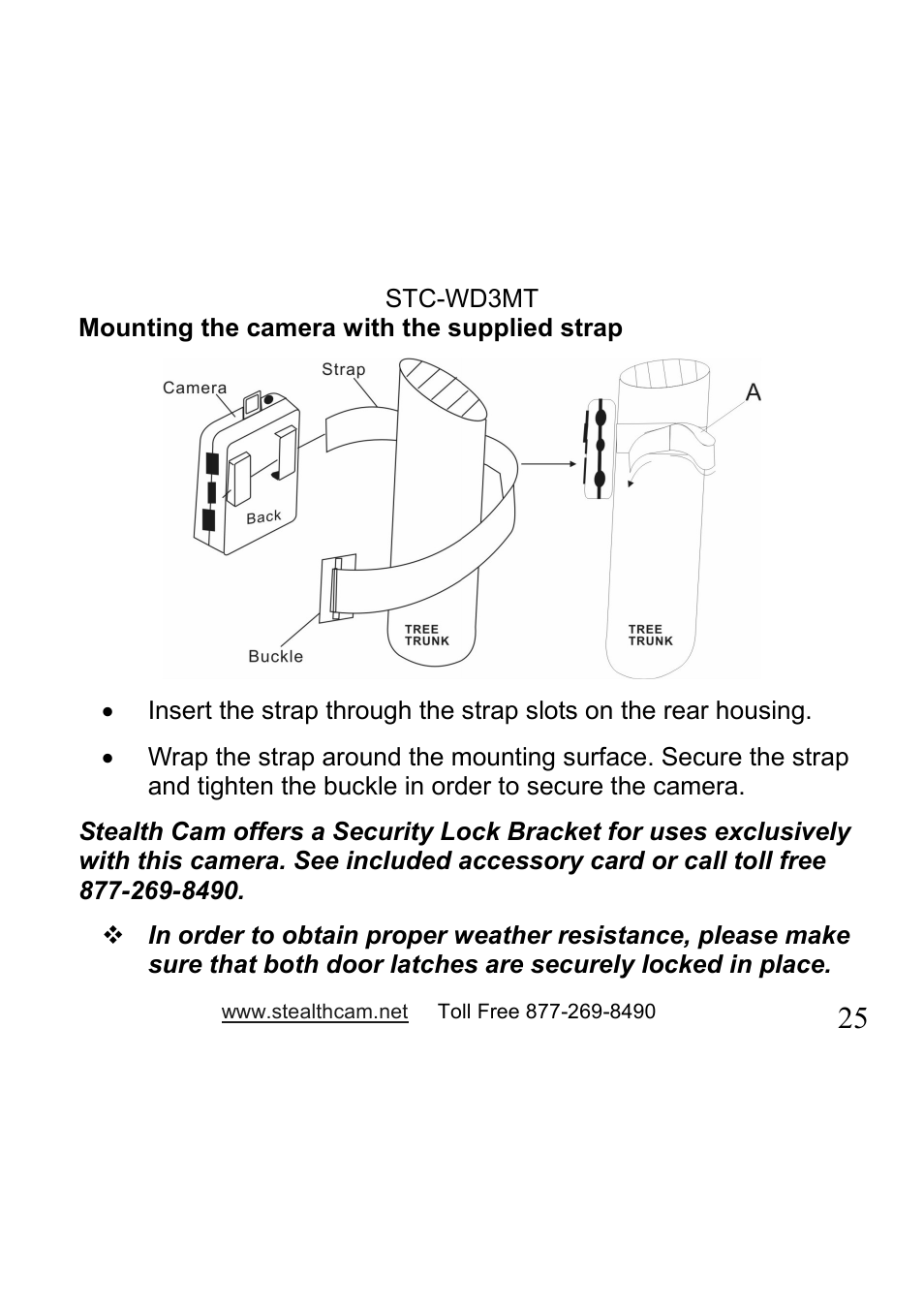 Stealth Cam STC-WD3MT V330MT User Manual | Page 25 / 47