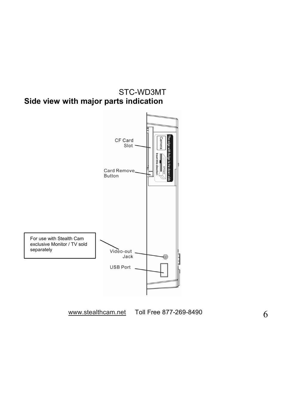 Stealth Cam STC-WD3MT V330MT User Manual | Page 6 / 47