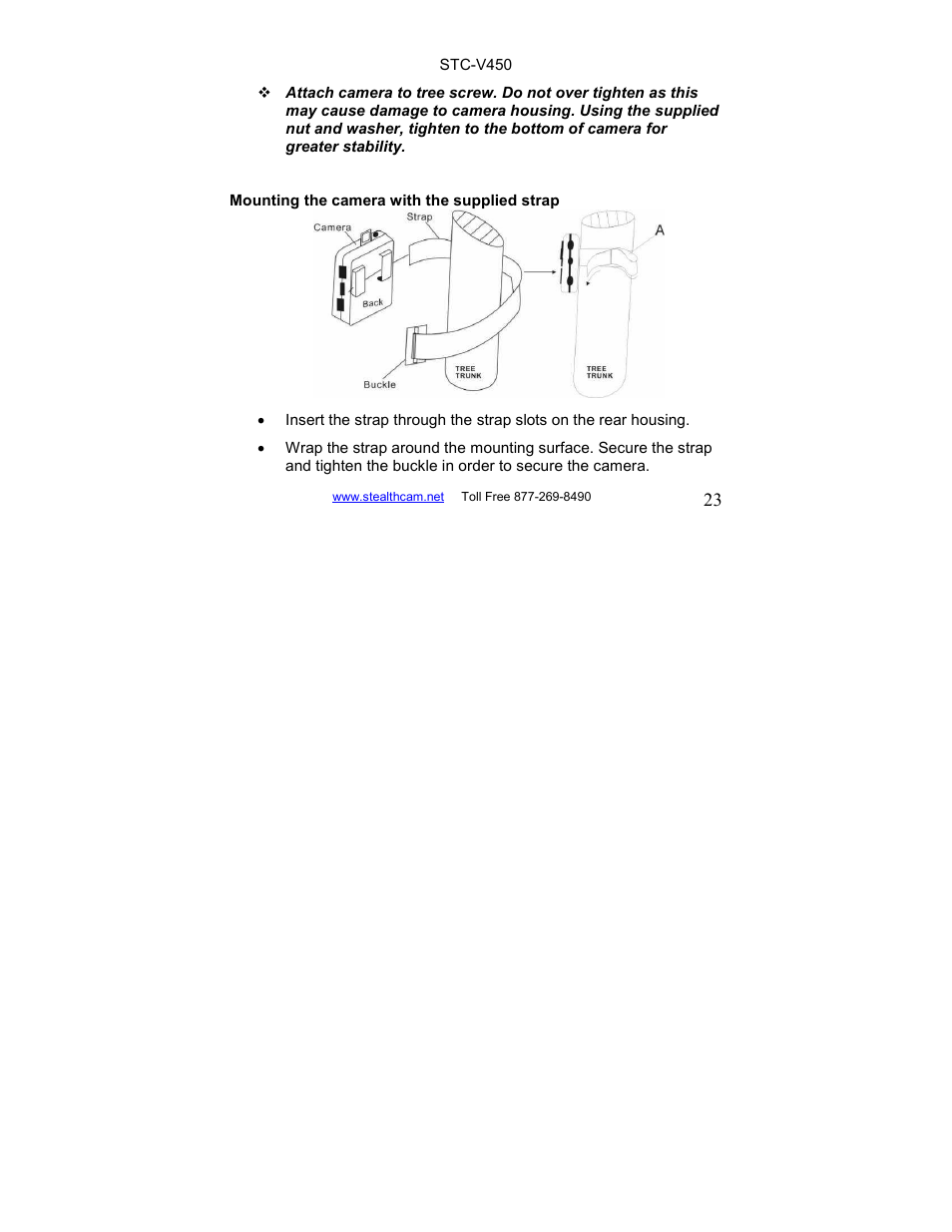 Stealth Cam STC-V450 User Manual | Page 23 / 42