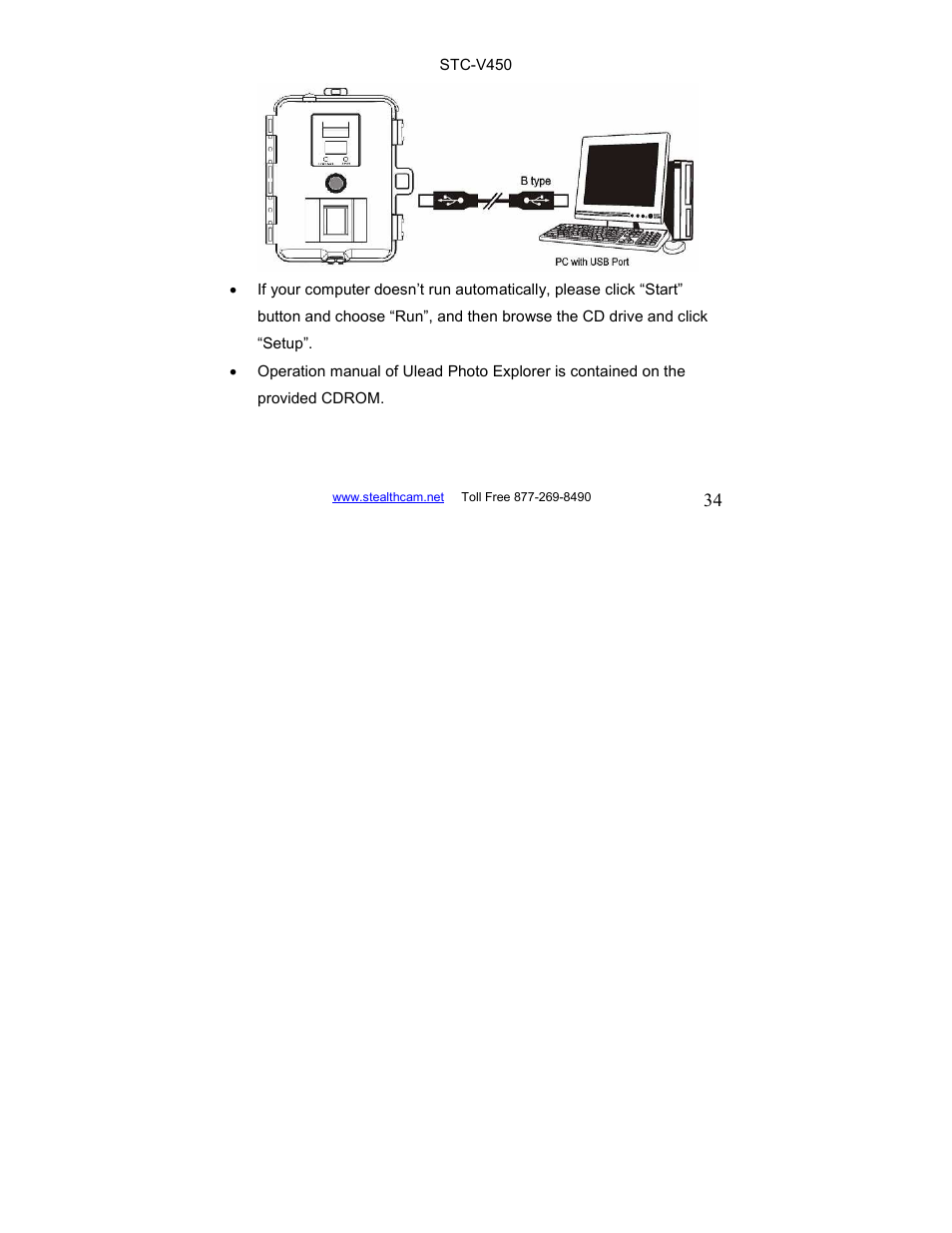 Stealth Cam STC-V450 User Manual | Page 34 / 42
